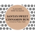 Santa's Sweet Cinnamon Bun